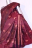 Designer Copper Kanjeevaram Silk Saree
